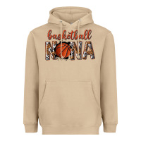 Mushroom basketball nana with leopard Heavyweight Hoodie - texasbilliewilder
