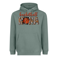 Sage basketball nana with leopard Heavyweight Hoodie - texasbilliewilder