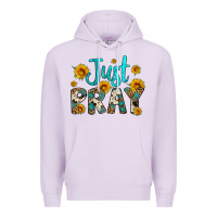 Lilac just pray Premium Hoodie - Artiststas