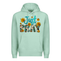 Seafoam just pray Premium Hoodie - Artiststas