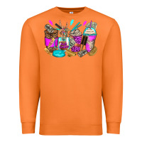 Carrot hair hustler coffee cups Premium Sweatshirt - Zillion Design Studio