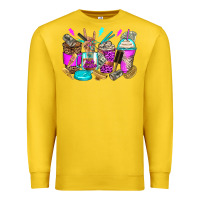 Lemon hair hustler coffee cups Premium Sweatshirt - Zillion Design Studio