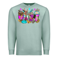Seafoam hair hustler coffee cups Premium Sweatshirt - Zillion Design Studio