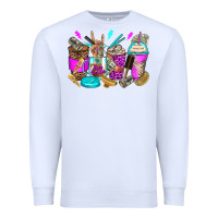 White hair hustler coffee cups Premium Sweatshirt - Zillion Design Studio