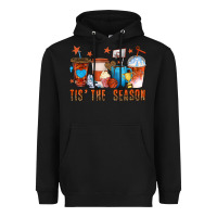 Black basketball tisthe season coffee cups Heavyweight Hoodie - texasbilliewilder