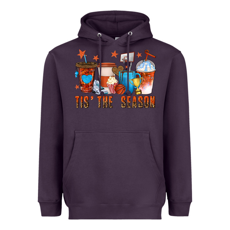 Basketball Tisthe Season Coffee Cups Heavyweight Hoodie by texasbilliewilder | Teevron