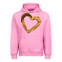 Fuchsia Pink churros Urban Hoodie - AdoDesignShop