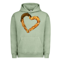 Pigment Oil Green churros Urban Hoodie - AdoDesignShop