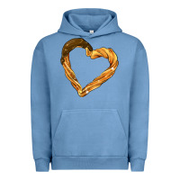 Pigment Pebble Blue churros Urban Hoodie - AdoDesignShop