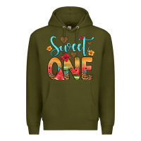 Army Green sweet one watermelon Premium Hoodie - Artiststas