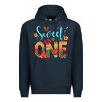 Navy sweet one watermelon Premium Hoodie - Artiststas