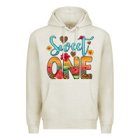 Oatmeal Heather sweet one watermelon Premium Hoodie - Artiststas