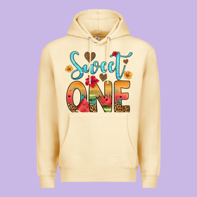 Sweet One Watermelon Premium Hoodie Designed By Artiststas