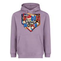 Lavender home sweet home baseball Heavyweight Hoodie - Zillion Design Studio