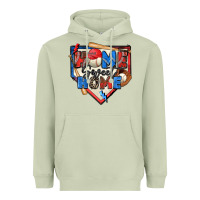Matcha home sweet home baseball Heavyweight Hoodie - Zillion Design Studio