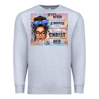 Heather Grey never underestimate a woman who does all things th Premium Sweatshirt - texasbilliewilder