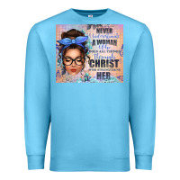 Ocean Blue never underestimate a woman who does all things th Premium Sweatshirt - texasbilliewilder