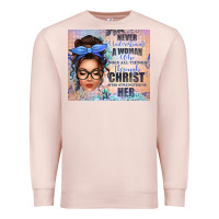 Pale Pink never underestimate a woman who does all things th Premium Sweatshirt - texasbilliewilder