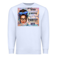 White never underestimate a woman who does all things th Premium Sweatshirt - texasbilliewilder