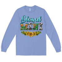 Colony Blue blessed mini Long Sleeve Tee - BarkalooDesign