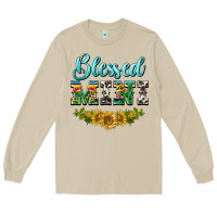 Mushroom blessed mini Long Sleeve Tee - BarkalooDesign