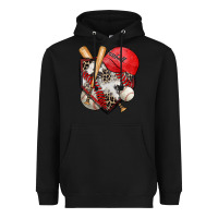 Black baseball home plate Heavyweight Hoodie - Zillion Design Studio