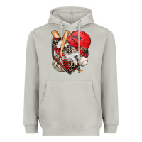 Moon Dust baseball home plate Heavyweight Hoodie - Zillion Design Studio