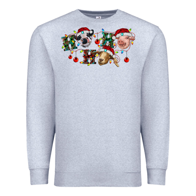 Hohoho Farm Animals Premium Sweatshirt by RanaPortraitStore | Teevron