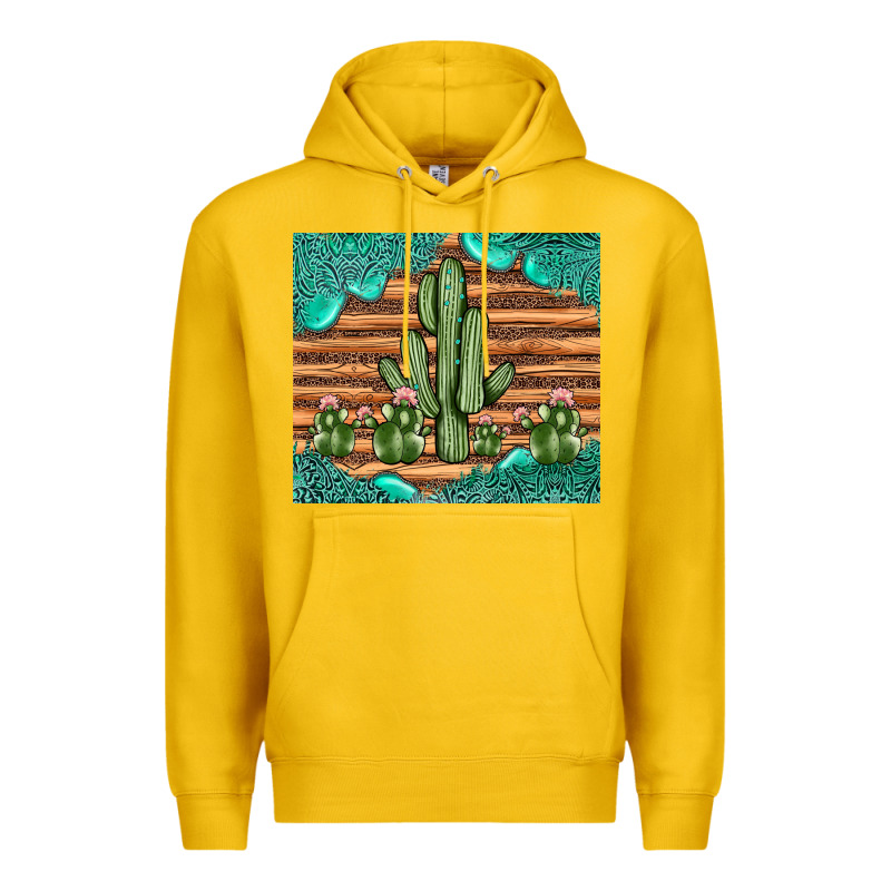 Cactus Gemstone Premium Hoodie by JahusDesignShop | Teevron