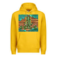 Lemon cactus gemstone Premium Hoodie - JahusDesignShop