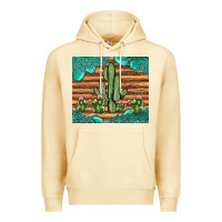 Pina Colada cactus gemstone Premium Hoodie - JahusDesignShop