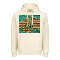 Sandshell cactus gemstone Premium Hoodie - JahusDesignShop