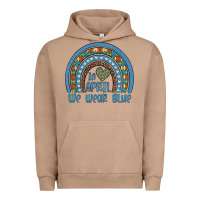 Pigment Burro in april we wear blue autism awareness leopard rainbow Urban Hoodie - Artiststas