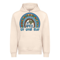 Sandshell in april we wear blue autism awareness leopard rainbow Urban Hoodie - Artiststas