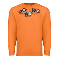 Carrot hohoho christmas cows Premium Sweatshirt - RanaPortraitStore