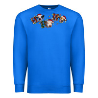 True Royal hohoho christmas cows Premium Sweatshirt - RanaPortraitStore