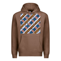Chestnut american mama leopard seamless pattern Premium Hoodie - BundleAndBundleShop