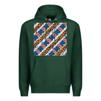 Sports Green american mama leopard seamless pattern Premium Hoodie - BundleAndBundleShop