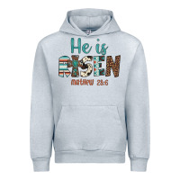 Heather Grey he is risen Urban Hoodie - Artiststas