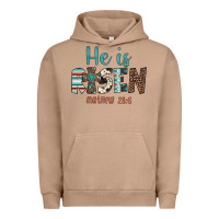 Pigment Burro he is risen Urban Hoodie - Artiststas