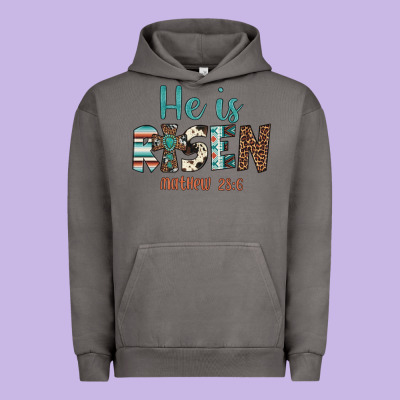He Is Risen Urban Hoodie Designed By Artiststas