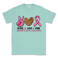 Seafoam peace love cure Classic Tee - RanaPortraitStore