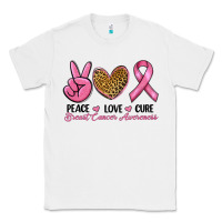 White peace love cure Classic Tee - RanaPortraitStore