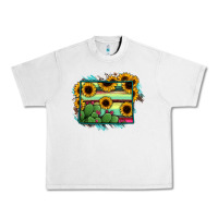 Lunar Rock wyoming map sunflower cactus serape Urban Heavy Tee - RanaPortraitStore