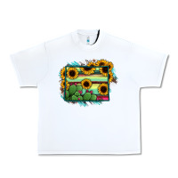 White wyoming map sunflower cactus serape Urban Heavy Tee - RanaPortraitStore