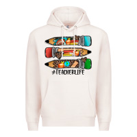 Pale Pink #teacherlife pencils Premium Hoodie - JahusDesignShop