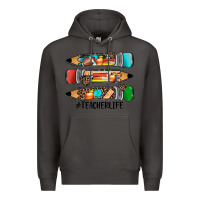 Smoke #teacherlife pencils Premium Hoodie - JahusDesignShop