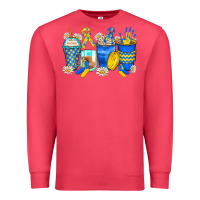 Cardinal down syndrome coffee cups Premium Sweatshirt - Zillion Design Studio