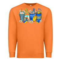 Carrot down syndrome coffee cups Premium Sweatshirt - Zillion Design Studio