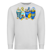 Dove Grey down syndrome coffee cups Premium Sweatshirt - Zillion Design Studio